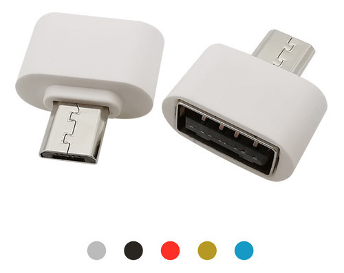 Adaptador Usb Para Micro Usb Auxiliar Otg P/ Dados