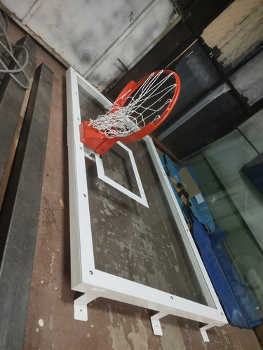 Tablero De Basquet Vidrio Templado 