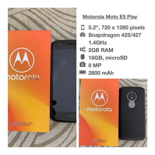Moto E5.. Excelentes Condiciones