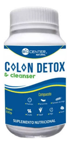 Colon Detox Limpiador Del Colon Cápsulas X 100 Biocenter