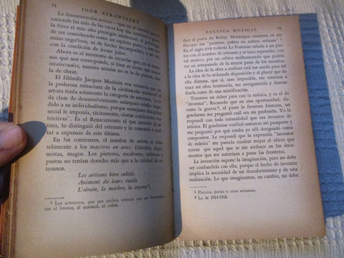 Imagen 6 de 6 de Igor Strawinsky - Poética Musical