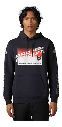 Buzo Canguro Fox Foyl Pro Circuit Po Fleece Moto Marelli 