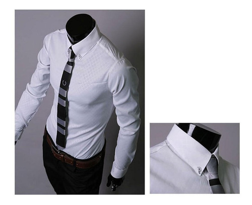 Camisa Masculina Social Slim Pronta Entrega Importada