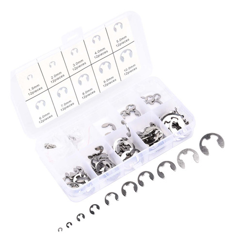 Anillos De Retención Snap M1.5-10 Miniportátiles, 120 Unidad