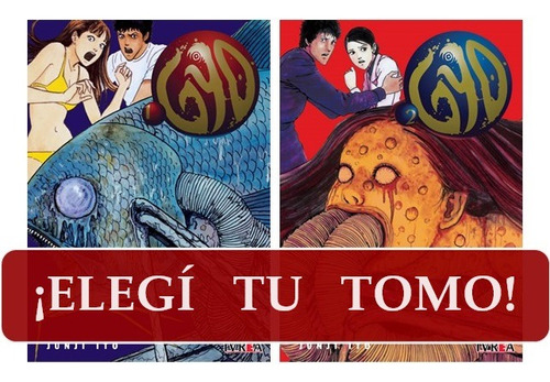 Manga Gyo - Junji Ito - Elegí Tu Tomo - Nuevos Ivrea