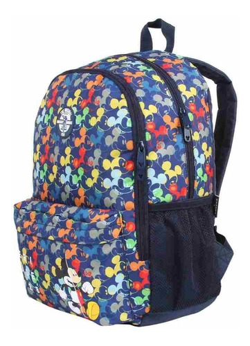 Imagem 3 de 5 de Mochila De Costas Mickey Vintage Full Print E Saco Esportivo