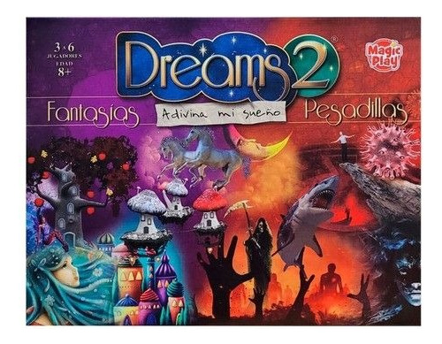 Juego De Mesa Dreams 2 Fantasias Y Pesadillas - Magic Play