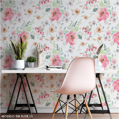 Vinilo Decorativo Empapelado Mural Pared Florales Flor 11a13