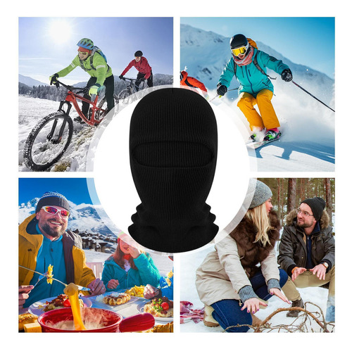 Calentador De Cara Completa Gorro De Invierno De Cabeza Comp