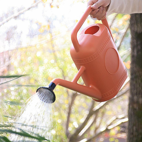 Regadera Para Jardín, Macetero, Regadera, 5 Litros Rojo