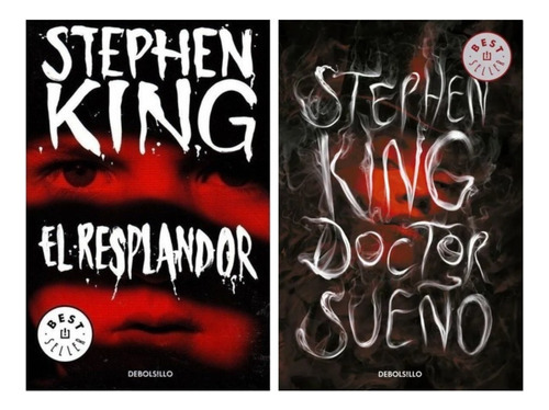 2 Libros Stephen King Resplandor + Doctor Sueño Debolsillo