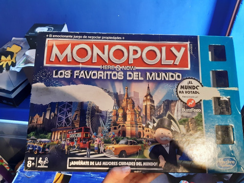 Yh Monopoly Juego Mesa Los Favoritos Del Mundo Aqui Y Ahora Mercado Libre