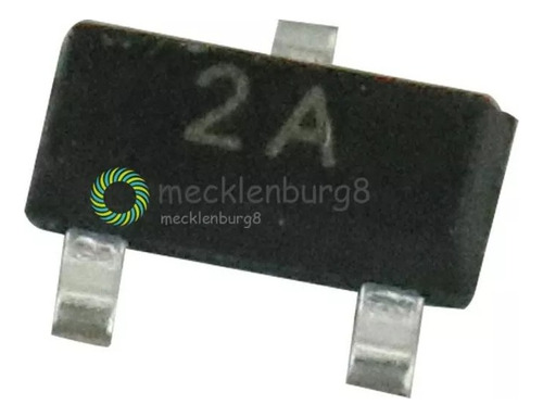 Transistor Mmbt3906 2n3906 2a Sot-23 Smd X 6 Unidades