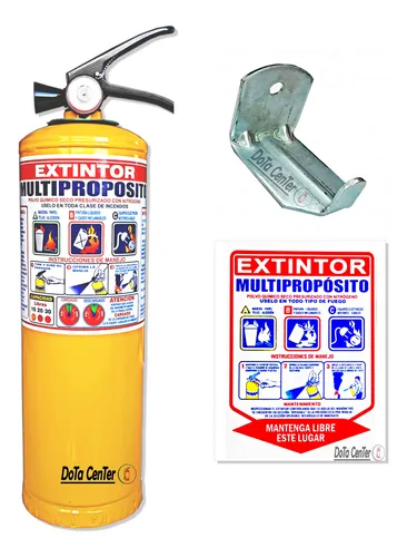 comprar Abc 10 Libras Multipro + Señal Y Soporte De Pared