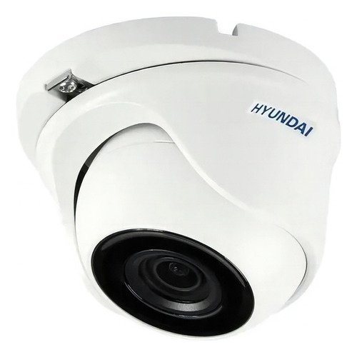 Câmera De Segurança Hyundai Ir Hy-t123-m - Turret 1080p Cor Branco