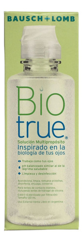Biotrue Solución Multiproposito X 120ml Bausch + Lomb