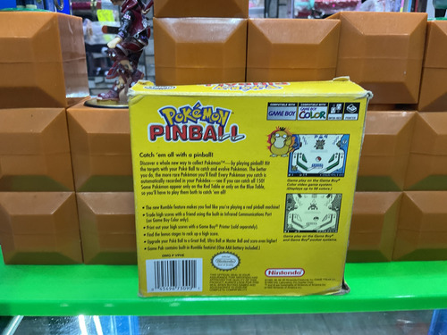 Pokemon Pinball Game Boy Color S/manual (Reacondicionado)