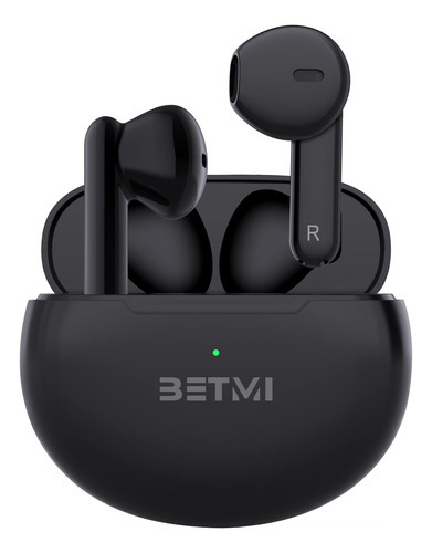 Produto genérico - Fones de ouvido sem fio Betmi - Verda. Cor: Preto