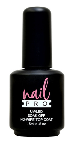 Top Coat Sin Capa De Inhibición Nail Pro 15ml Profesional