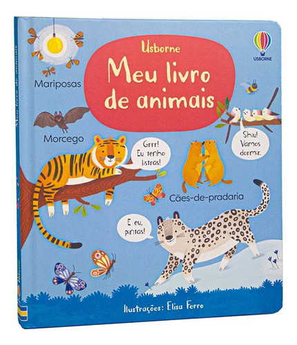 Meu Livro De Animais, De Matthew Oldham. Editora Usborne, Capa Dura Em Português