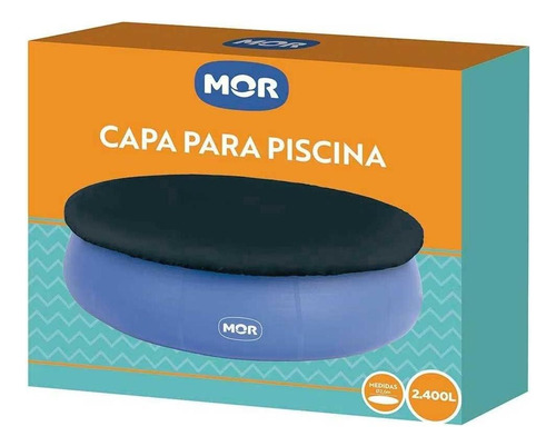 Capa Para Piscina Inflável Mor 2400l Ref.1420 Cor Preto