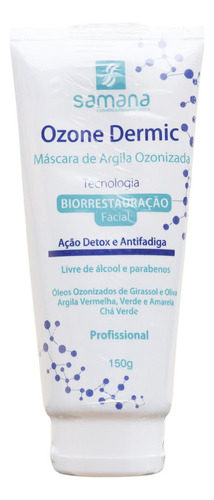 Ozone Dermic - Máscara De Argila Facial 150g Samana
