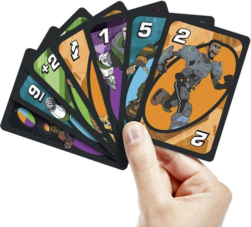 Uno Juego De Cartas Mattel Buzz Lightyear