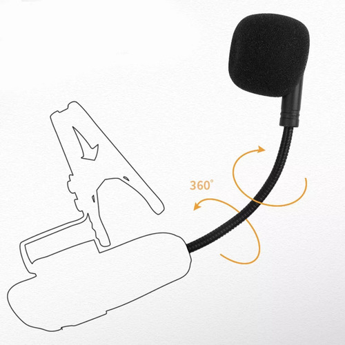 Micrófono Lavalier Para Instrumentos Musicales Micrófono Ina