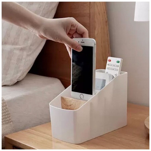 Imagen 5 de 10 de Organizador De Escritorio Control Remoto Nordico 4 Division