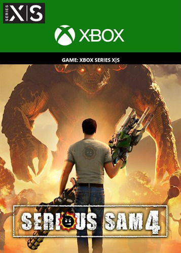 Serious Sam 4 Xbox One , Codigo Digital Vpn