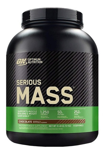 Serious Mass Optimum Nutrition 6lbs - Proteína