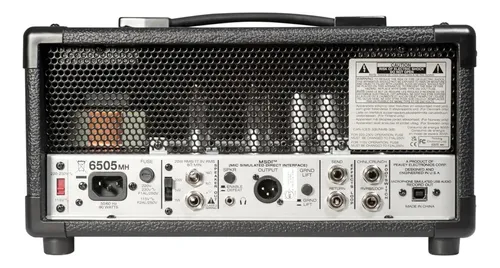 Amplificador Guitarra Eléctrica Peavey 6505-mh Color Negro
