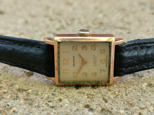 Reloj Delbana ~ Dama * 17 Jewels/ Swiss Made/  Incabloc