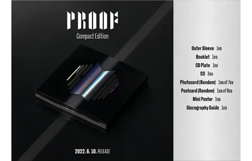 Bts - Album Proof Compact Edition | MercadoLivre