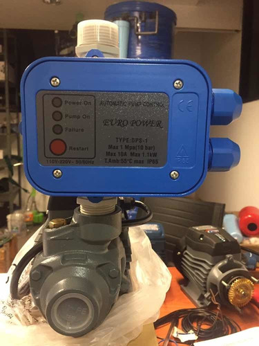 Combo Bomba Pearl 1/2 Hp & Press-control Europower Dps-1 .