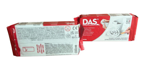Imagen 2 de 2 de 2 Paquetes De Masa Das Blanca De 1/2 Kilo