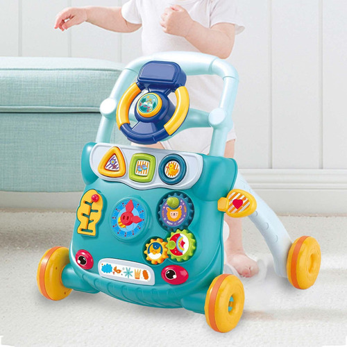 - Brinquedo Para Caminhar Para Bebê, Ficar De Pé, Empurrar,