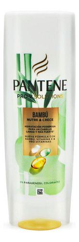 Shampoo Pantene Bambú Nutre Y Crece Pro-v Solution Pantene