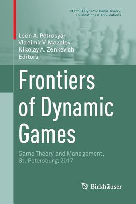 Libro Frontiers Of Dynamic Games : Game Theory And Manage...