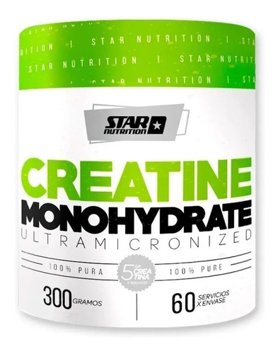 Creatina Star Nutrition 300grs.