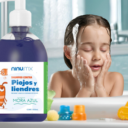 Kit Ninu Shampoo Elimina Piojos 500 Ml + Repelente 125 Ml