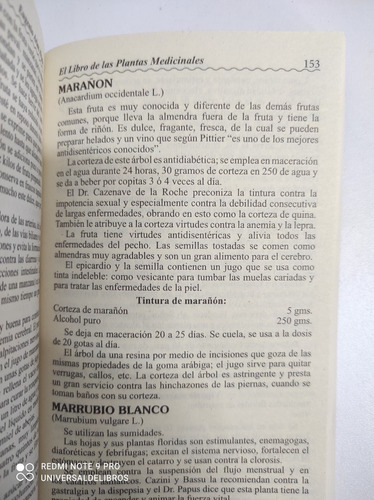 El Libro De Las Plantas Medicinales De Eugenio Arias Alzate