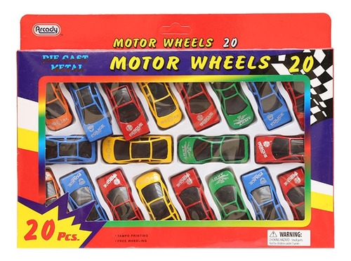 Juguete Carrito Carros Deportivos Para Jugar Niños 20 Color Multicolor Mixto