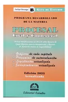 Comprar Guía De Estudio: Procesal Civil Y Comercial - 2025 - Estudio