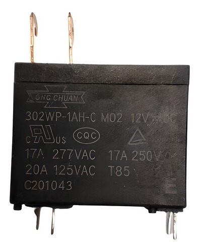 Rele Microondas 12v 17a 250v (kit Com 10 Pç)