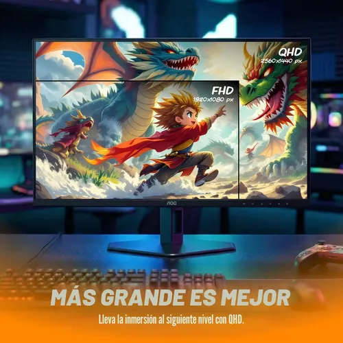 Monitor Gamer Aoc Q27gazd Qd Oled 27 Qhd 240hz 0.03ms G-sync