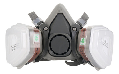Respirador Facial Completo Reutilizable Y Gafas Protectoras