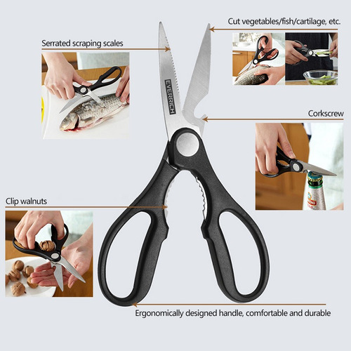 Juego De Cuchillos 6 Pz Cocina Acero Inoxidable Y Pelado