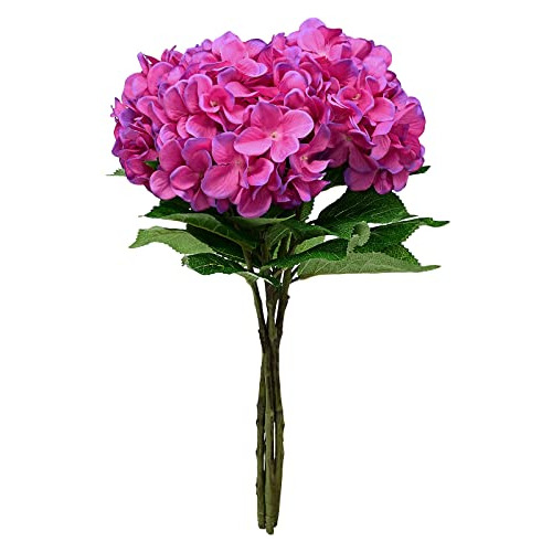 Artificial/fake/faux Flowers - Hydrangea Purple 4pcs Fo...