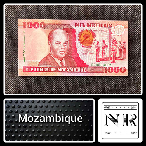 Mozambique - 1000 Meticais - Año 1991 - P #135 - Mondlane